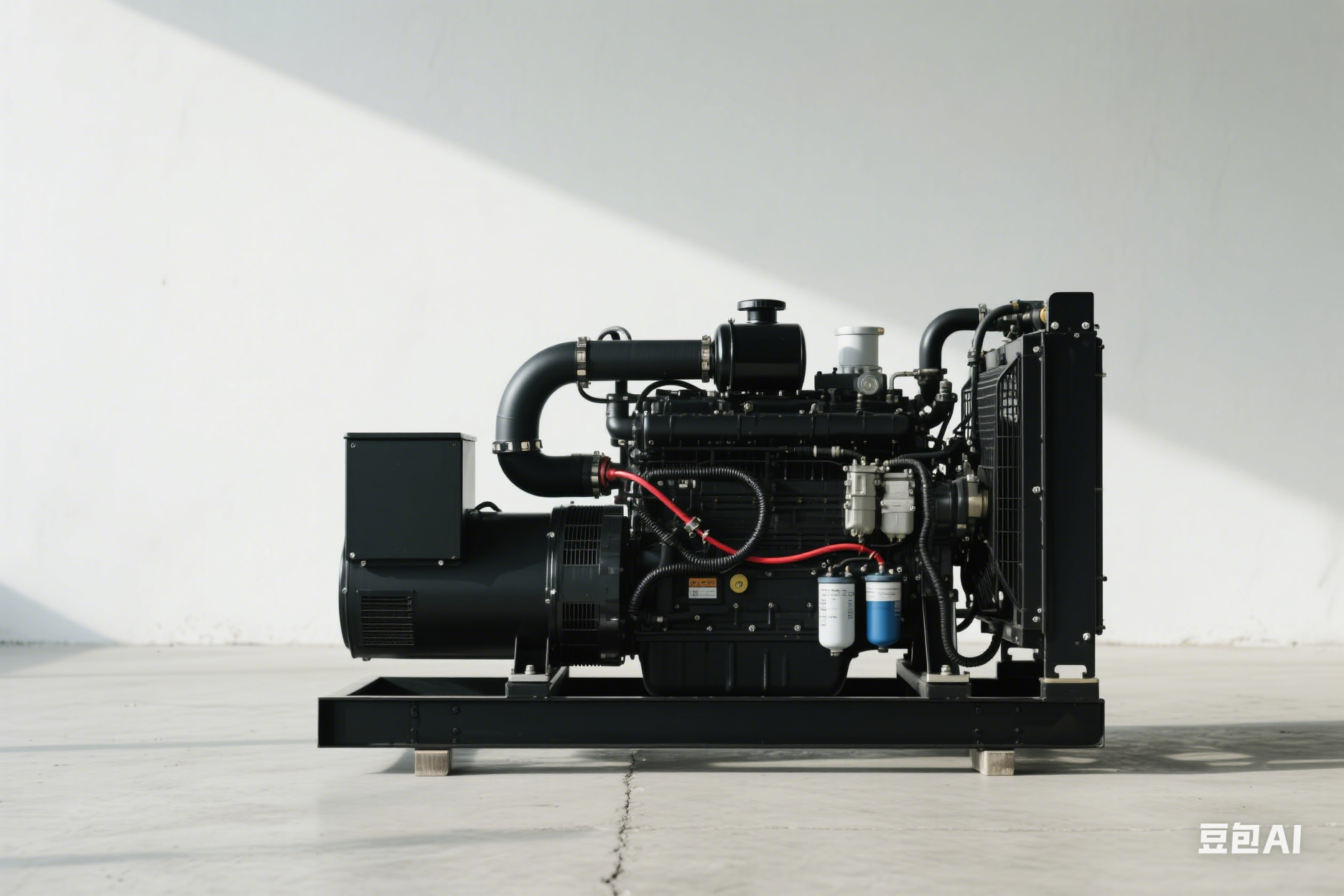 德阳通信基站上柴发电机使用